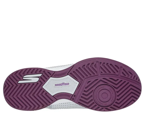 Skechers Women Grey/Purple Slip-ins Relaxed Fit: Viper Court Reload (Designed for Pickleball) - Image 2