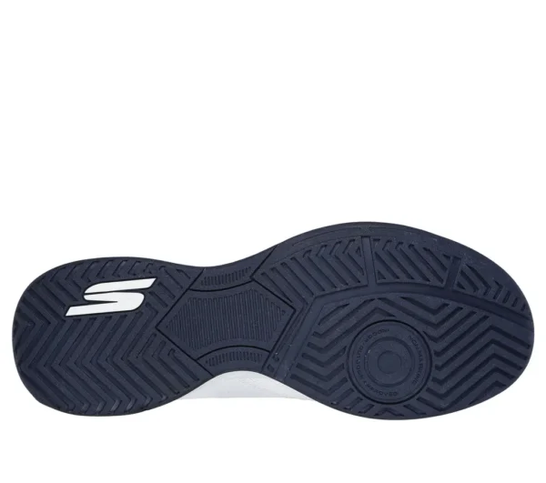 Skechers Men White/Grey Viper Court Smash - Image 2