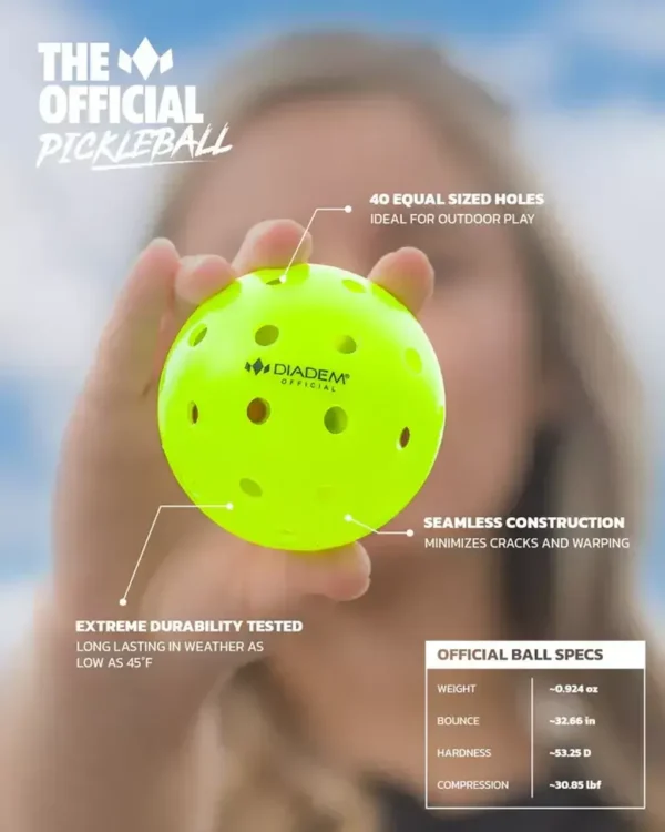 DIADEM THE OFFICIAL PICKLEBALL - Loose Pack - Image 2